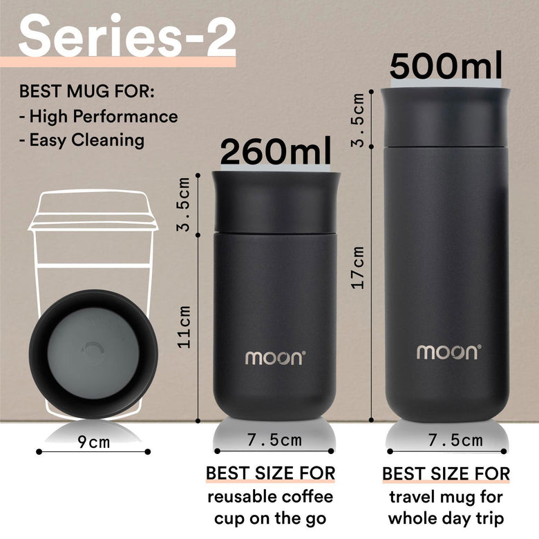 Moon 360° Reusable Coffee Cup