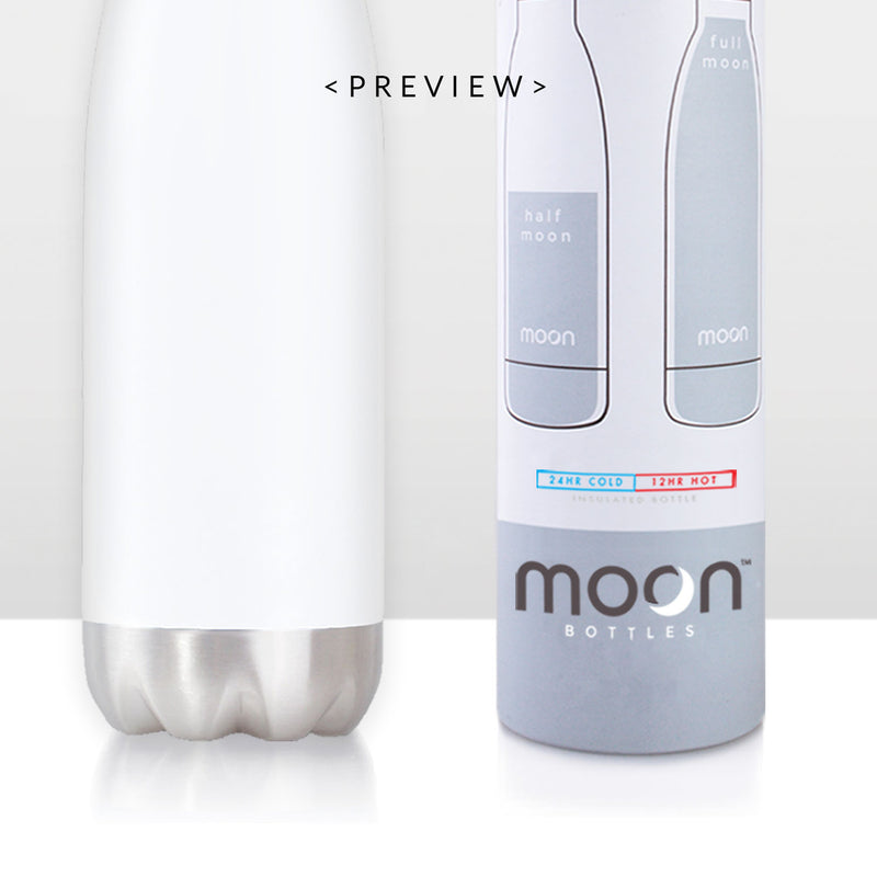 Moon Bottle 250ml - Insulated, Stainless Steel Water Bottles