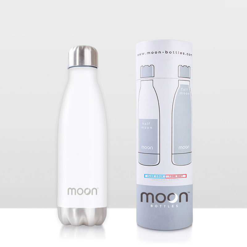 Moon Bottle 500ml - Insulated, Stainless Steel Water Bottles