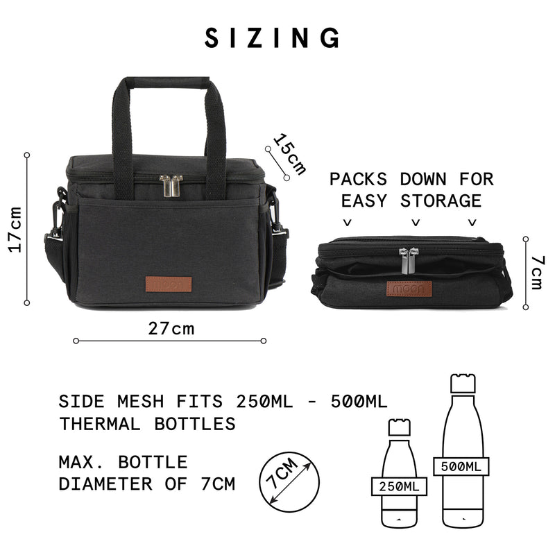 Insulated Lunch Bags, Guilt-Free Food Bags – Moon Bottles Australia