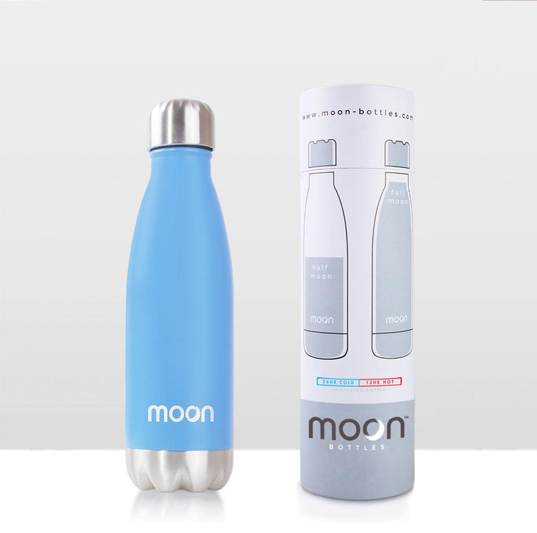 Moon Bottle 500ml - Insulated, Stainless Steel Water Bottles